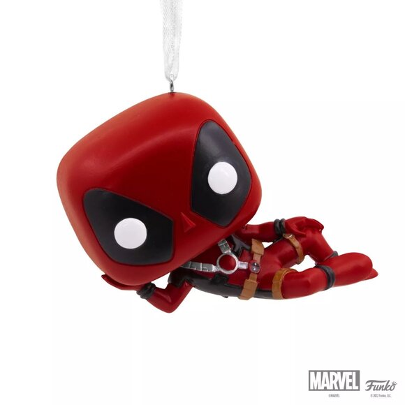 Hallmark Marvel Deadpool Laying Down Funko POP! Ornament, 0.12lbs - Boxed - Picture 3 of 4